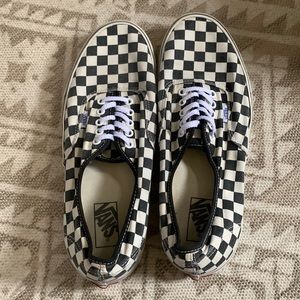 Mens checkered vans